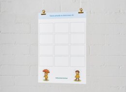 Temat zajęć: „Pomysły na deszczowe dni” . Burza mózgów z dziećmi, co robić w domu, gdy pada deszcz.