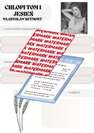 📒Notatnik maturalny „Chłopi" Władysław Reymont