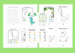 Dinozaury-karty pracy