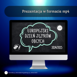 Europejski Dzień Języków Obcych - Tydzień Języków Obcych – darmowe plakaty i quiz w formacie MP4!