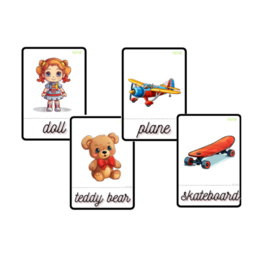 Karty obrazkowe i wyrazowe TOYS