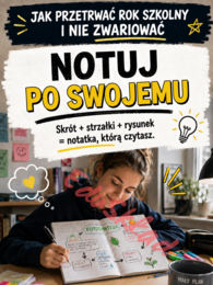 „Jak przetrwać rok szkolny i nie zwariować” – gazetka korytarzowa dla uczniów