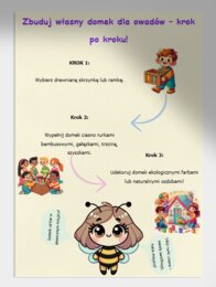 Warsztaty budowy domków dla owadów