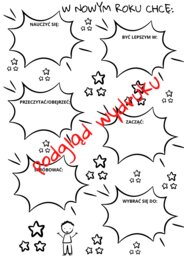 Karta pracy - plany na nadchodzący rok