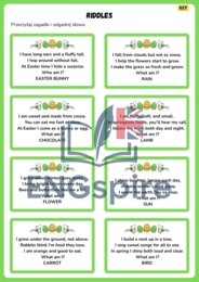 Easter Egg Hunt – gra wielkanocna po angielsku | speaking games, riddles| klasy 5–6