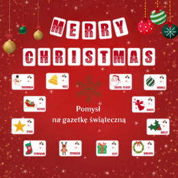 Merry Christmas - pomysł na gazetkę