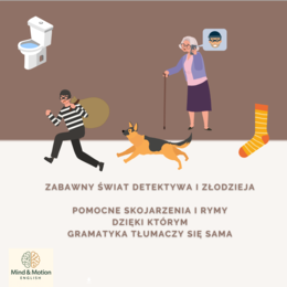 Past Simple - The Detective Edition - Speaking Games & Grammar System (klasy 3-6)