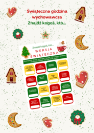 Świąteczna godzina wychowawcza - Znajdź kogoś, kto...