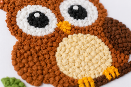 Naklej sowę – praca sensoryczna