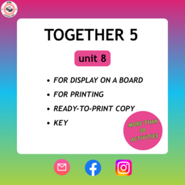Together 5 Unit 8 - materiały dodatkowe
