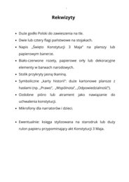 Sekrety 3 Maja scenariusz apelu