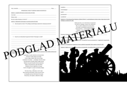 Sprawdzian z Reduty Ordona A. Mickiewicza + klucz odpowiedzi