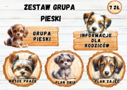 ZESTAW GRUPOWY GRUPA PIESKI