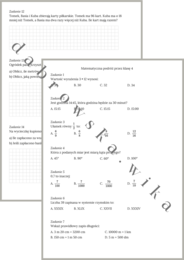 Matematyczna Podróż przez klasę 4