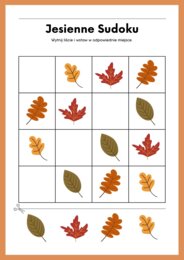 „Jesienne Inspiracje – Edukacyjne Karty dla Klasy 2”