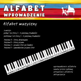 Wprowadzenie alfabetu - Alfabet muzyczny