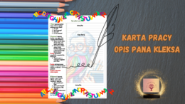 Karta pracy do opisu pana Kleksa