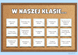 Zasady klasowe „W NASZEJ KLASIE…” - wersja 2