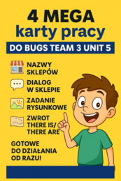 Bugs team 3 unit 5 - powtórka materiału.