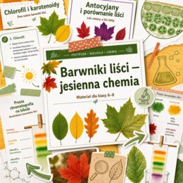 Barwniki liści - jesienna chemia