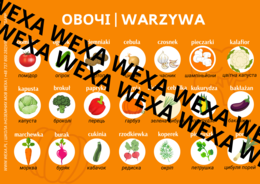 Warzywa po polsku/ овочі/ польська мова