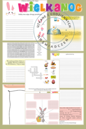 Wielkanocne karty pracy – gotowy zestaw do ciekawych i angażujących lekcji