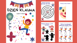 Dzień klauna - karty pracy