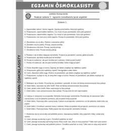 50 REAKCJI DO EGZAMINU ÓSMOKLASISTY (ZAD.5) – CZYLI ZNAJOMOŚĆ FUNKCJI JĘZYKOWYCH