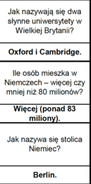 EUROPEJSKI DZIEŃ JĘZYKÓW OBCYCH, DZIEŃ JĘZYKÓW OBCYCH MATERIAŁY, CIEKAWOSTKI, TELETURNIEJ 1 Z 10,
