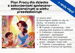 Plan Pracy dla Dziecka z Zaburzeniami Społeczno-Emocjonalnymi