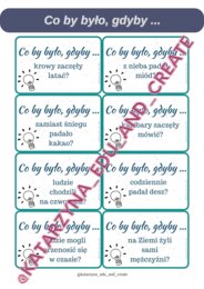 KREATYWNE KARTY - rozwijające twórcze myślenie