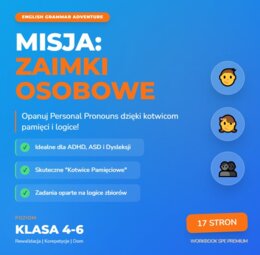 Misja Zaimki Osobowe dla uczniów z trudnościami