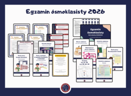 Mega-pakiet: Gotowy plan na Egzamin Ósmoklasisty z matematyki 2026 | Ponad 150 stron materiałów, prezentacji i gier dydaktycznych | 16 w 1