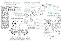 Wiosna - pakiet materiałów edukacyjnych 3 w 1