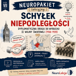 Schyłek Niepodległości - prezentacja+karta pracy
