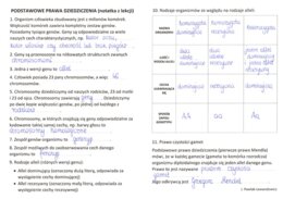 Podstawowe prawa dziedziczenia