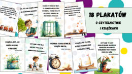 18 Plakatów o Czytelnictwie - Minimalistyczna Grafika z Cytatami o Książkach i czytaniu