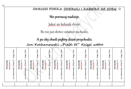 Dzień Poezji / Okruchy Poezji