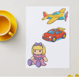 magiczne obrazki zabawki (Toys magic pictures)