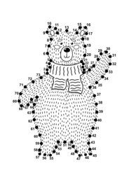 Połącz kropki, rewalidacja, zajęcia kreatywne