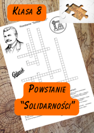 Historia 8. Powstanie "Solidarności" - krzyżówka