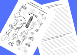 Ortografia – wyrazy z „Ż” – karta pracy