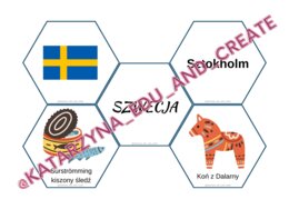 PUZZLE-HEKSY państwa Unii Europejskiej