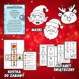 KALENDARZ ADWENTOWY KREATYWNY - 3 wzory, 26 zadań!