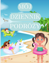 Mój dziennik podróży dla dzieci w wieku 7-12 lat, ponad 40 stron gotowych do druku z ciekawymi zadaniami
