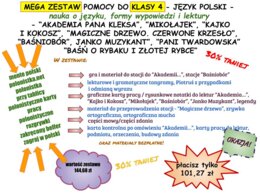 Zestaw do klasy 4 - język polski