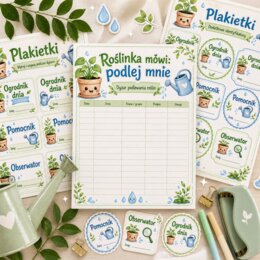 Roślinka mówi: podlej mnie!