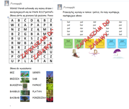 Literki B,b,D,d,P,p zabawa - koncentracja, dysleksja