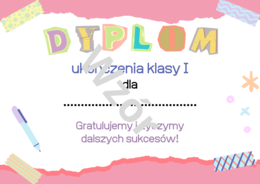 Zakończenie roku szkolnego- zakładki, wkładki do książek, dyplomy, sentencje