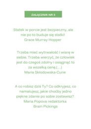 Konspekt zajęć o motywacji